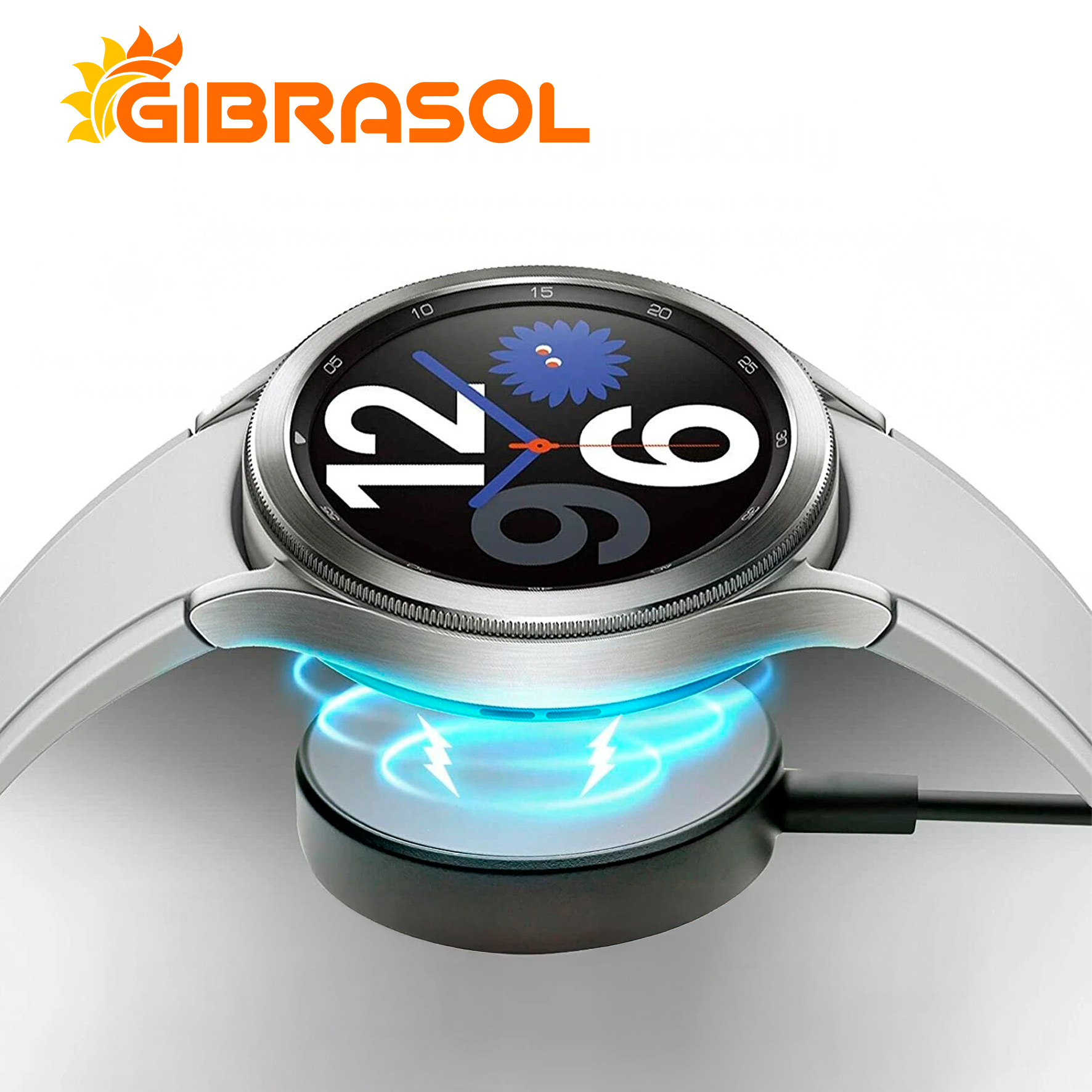 01 Cargador para SmartWatch Negro - Imagen 1