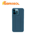 Estuche TPU Tela con Sujetador - iPhone 12 Pro Max