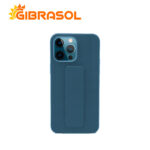 Estuche TPU Tela con Sujetador - iPhone 12 Pro Max