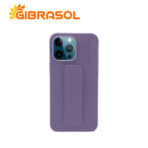 Estuche TPU Tela con Sujetador - iPhone 12 / 12 Pro