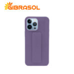 Estuche TPU Tela con Sujetador - iPhone 13 Pro Max