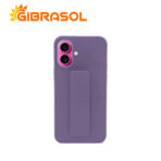 Estuche TPU Tela con Sujetador - iPhone 16 Plus - Imagen 5