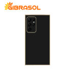 Estuche con Orilla Dorada - Samsung S22 Ultra