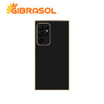 Estuche con Orilla Dorada - Samsung S22 Ultra