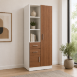 Armario con 2 puertas y 2 gavetas