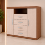 Gavetero con cajón y puertas