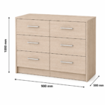 Gavetero con cajón y puertas - Imagen 2