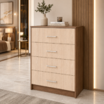 Gavetero con cajón y puertas