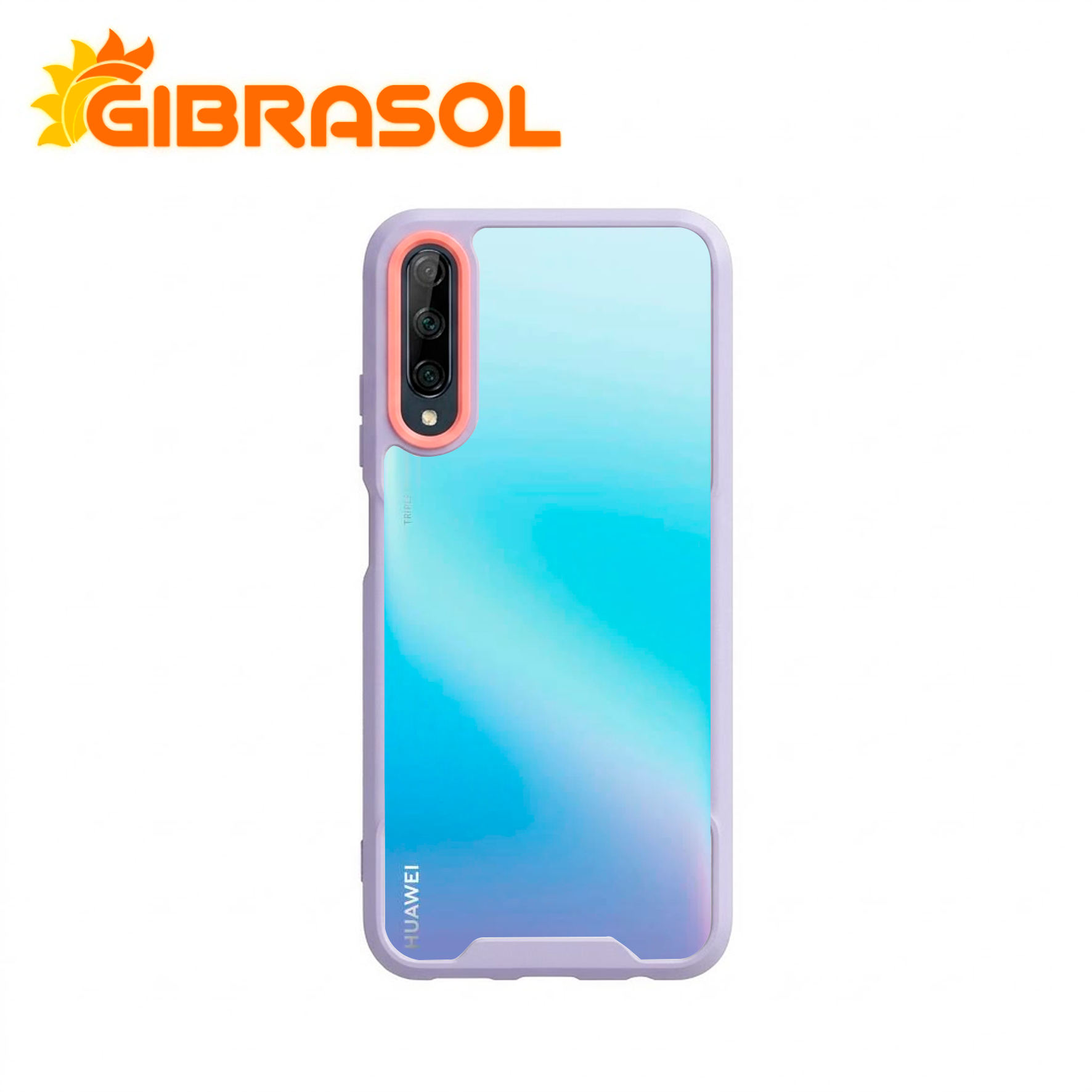 FLU064 HUAWEI Y9S (7) Estuche Con Orilla De Color - Huawei Y9S - Imagen 1