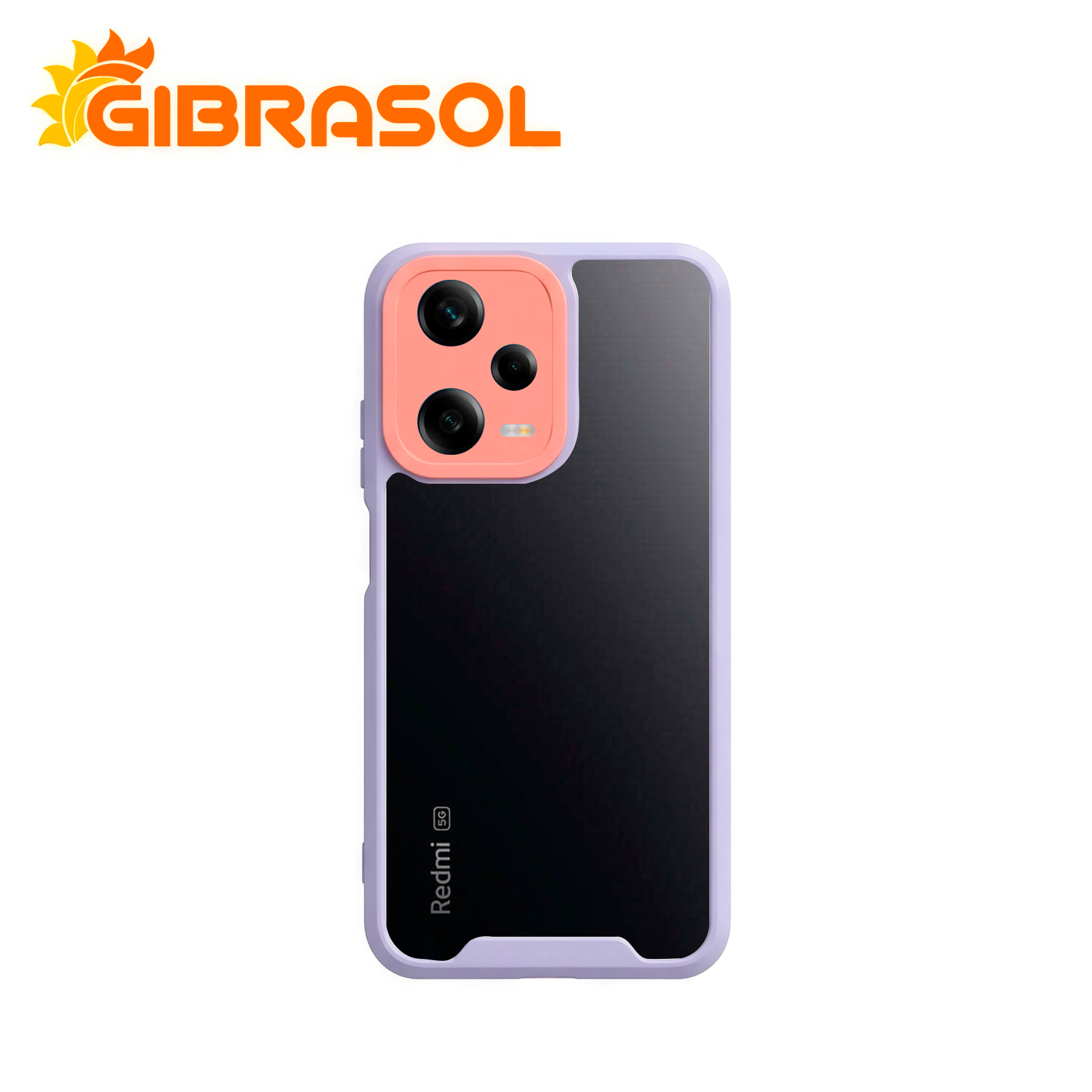 FLU079 REDMI NOTE 12 PRO 5G (1) Estuche Con Orilla De Color - Redmi Note 12 Pro 5G - Imagen 1