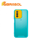 Estuche Con Orilla De Color - Motorola E20 - E30 - E40