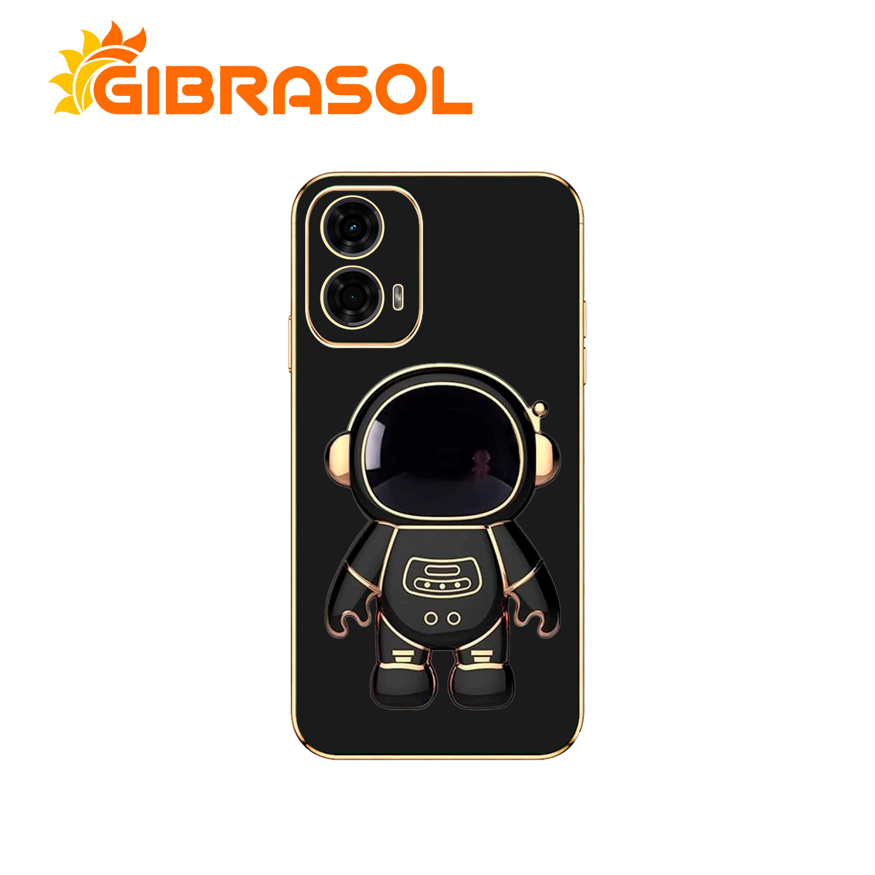 IPHONE 11 DOR001 copia Estuche Con PopSocket - Motorola G04 - G24 - Imagen 1