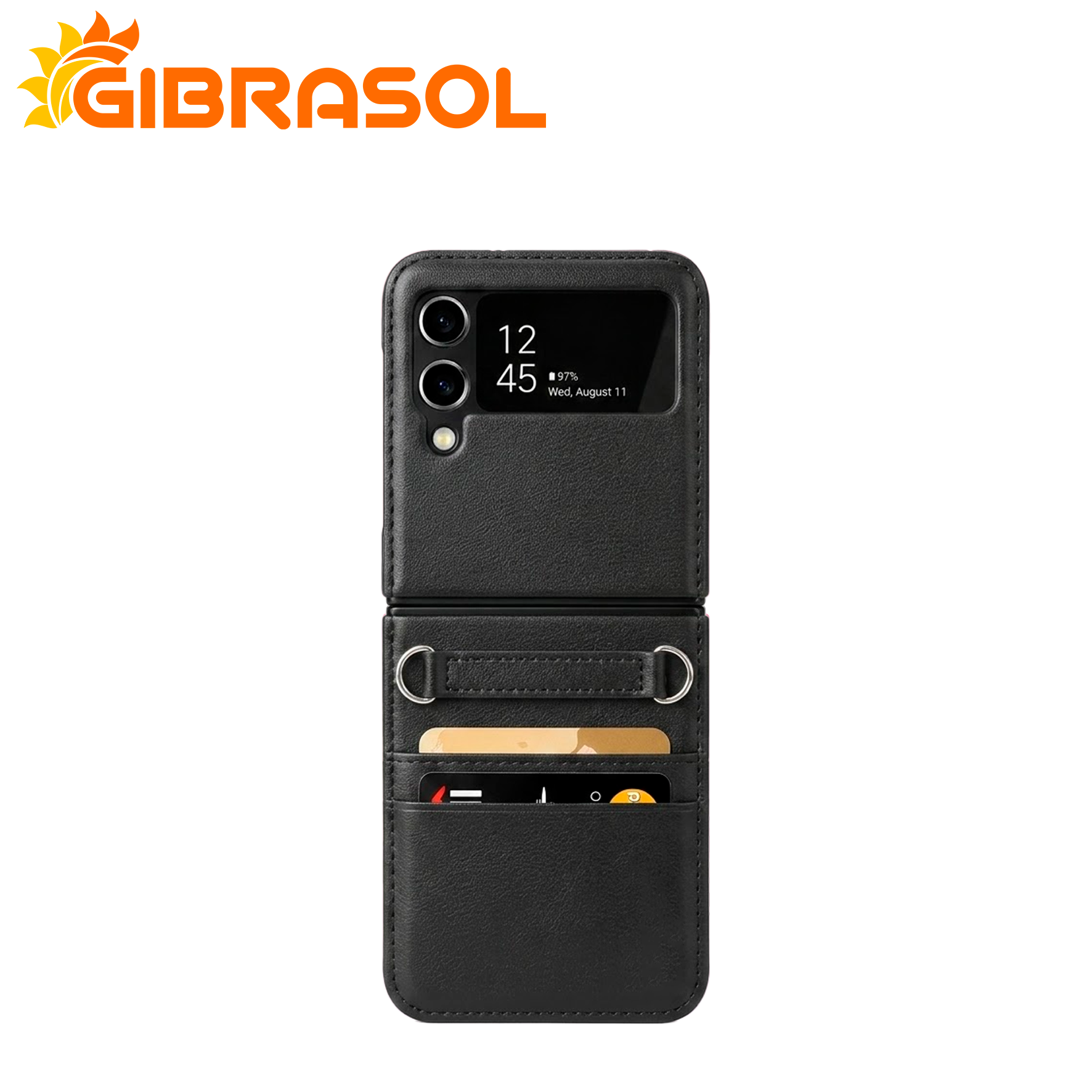 PRE001 SAMSUNG Z Flip 3 (2) Estuche De Cuero - Samsung Z Flip 3 - Imagen 1