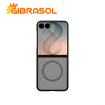 Estuche Nevado Negro Gris – Samsung Z Flip 8