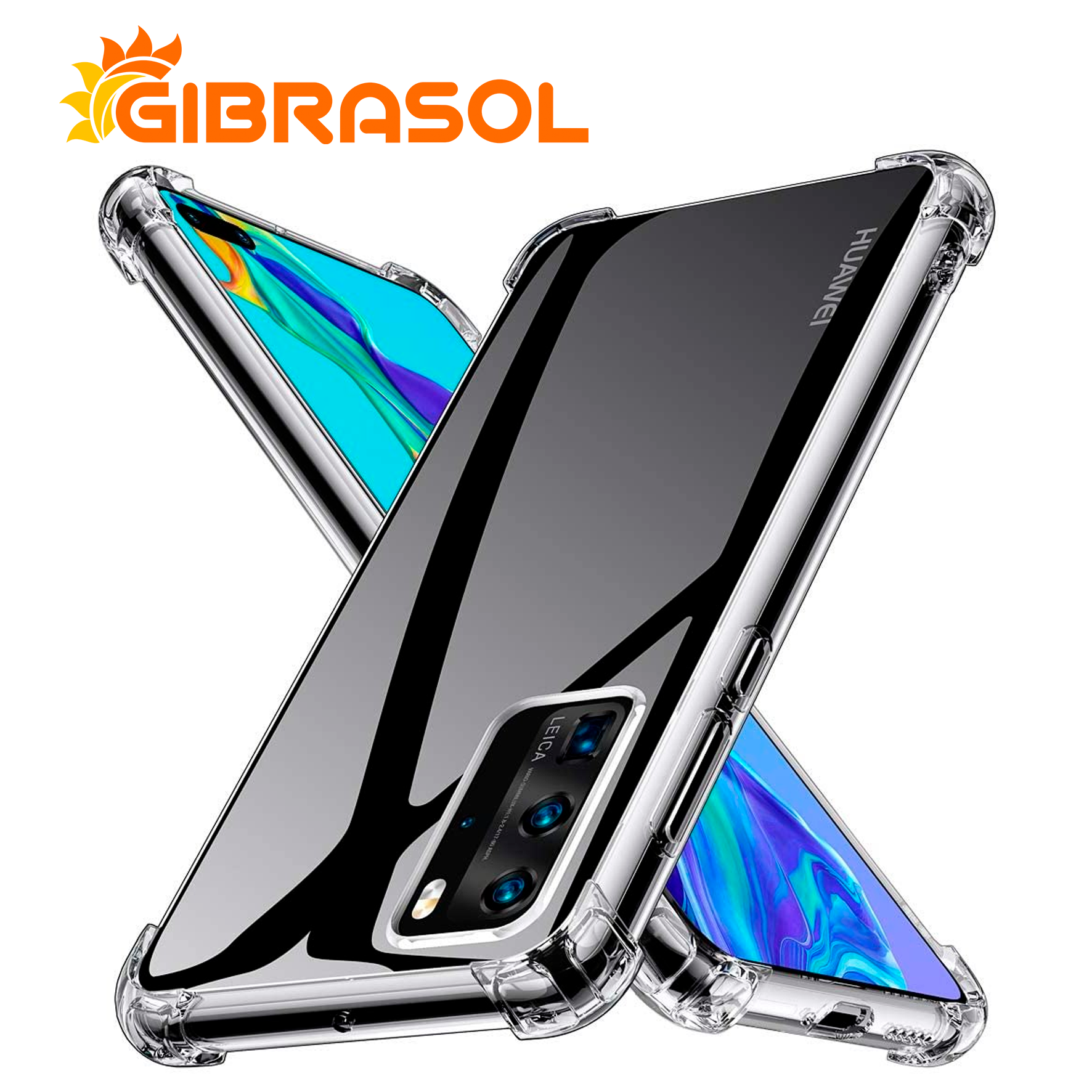 TR4025 HUAWEI P40 Estuche Transparente – Huawei P40 Pro - Imagen 1