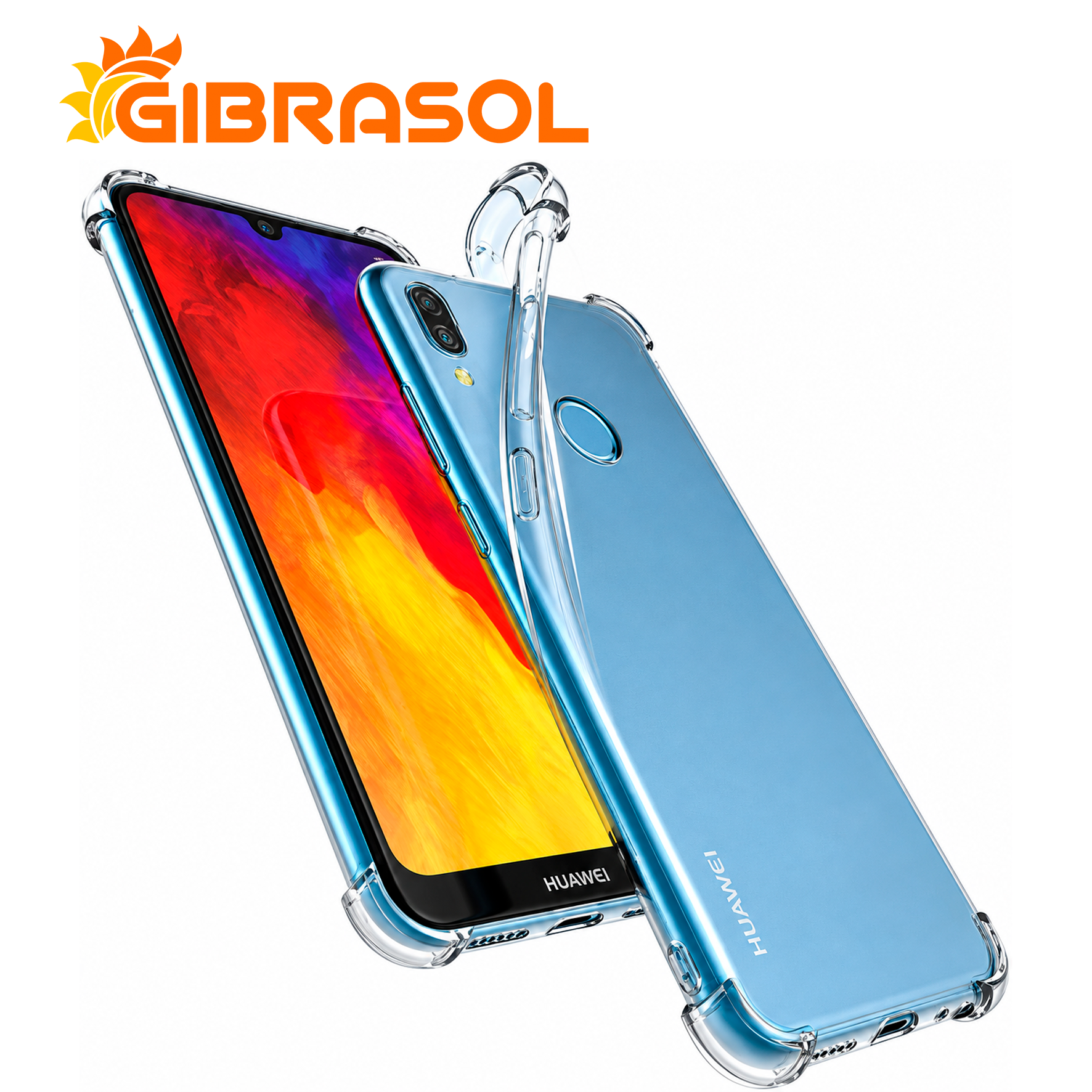 TR4032 HUAWEI Y6 2019 4 Estuche Transparente – Huawei Y9 Prime 2019 - Imagen 1