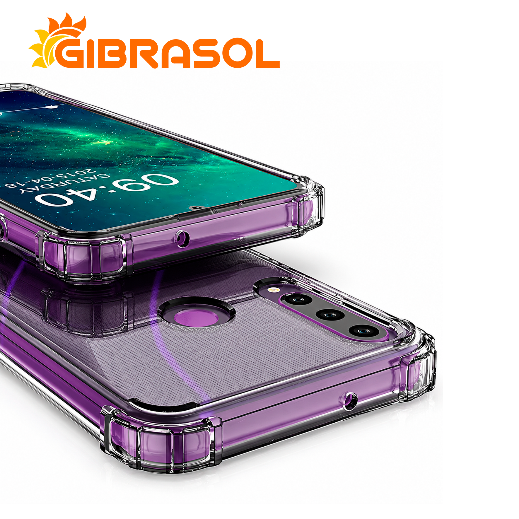 TR4034 HUAWEI Y6P 2020 2 Estuche Transparente – Huawei Y6P 2020 - Imagen 1