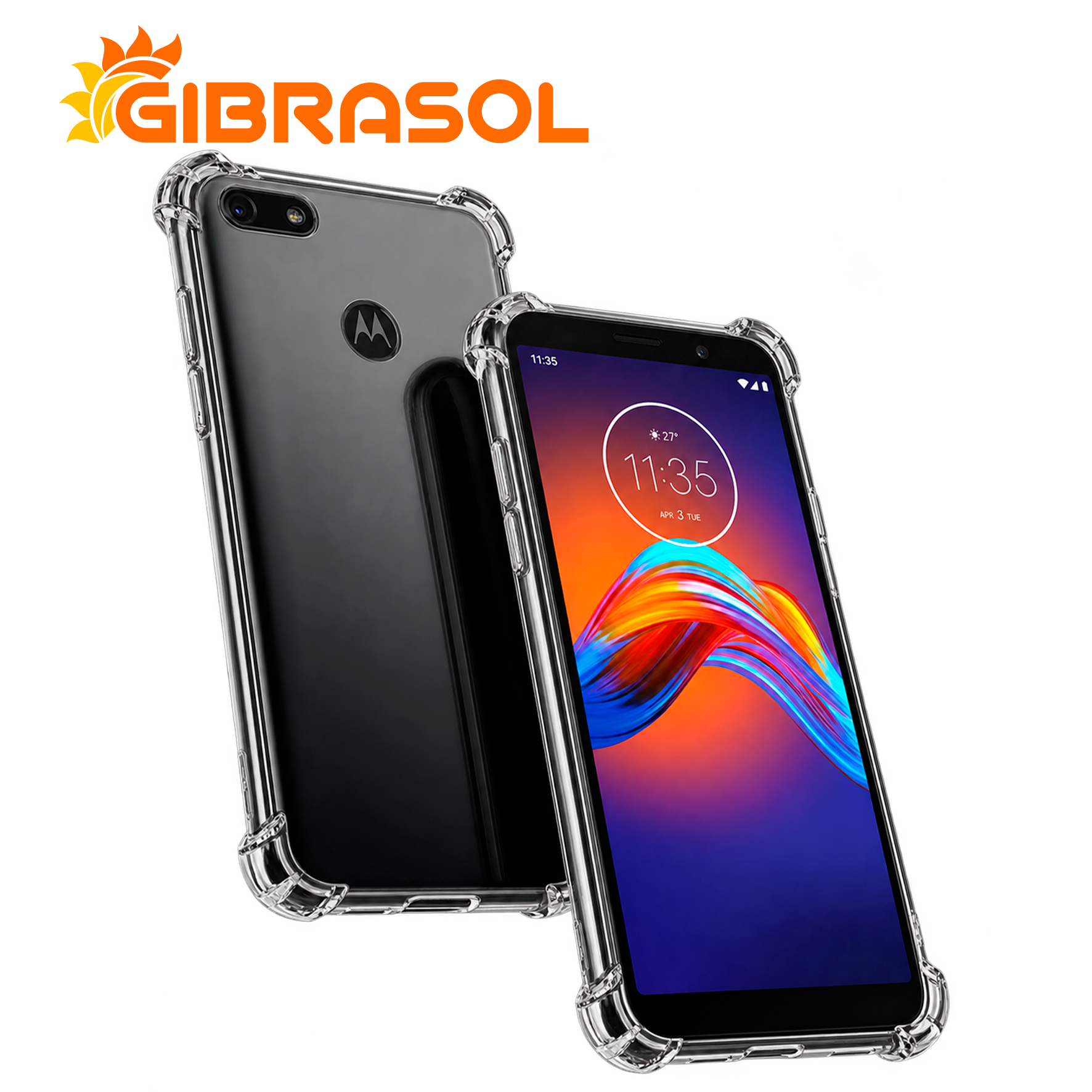 TR4072 MOTOROLA E6 PLAY 2 Estuche Transparente – Motorola E6 Play - Imagen 1