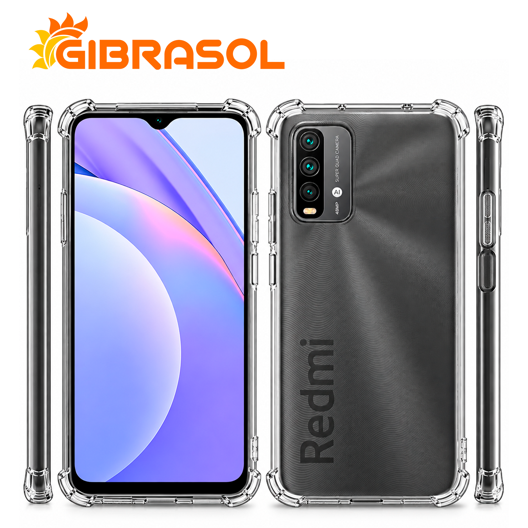 TR4140 REDMI NOTE 9 4G 2 Estuche Transparente – Redmi Note 9 4G - Imagen 1