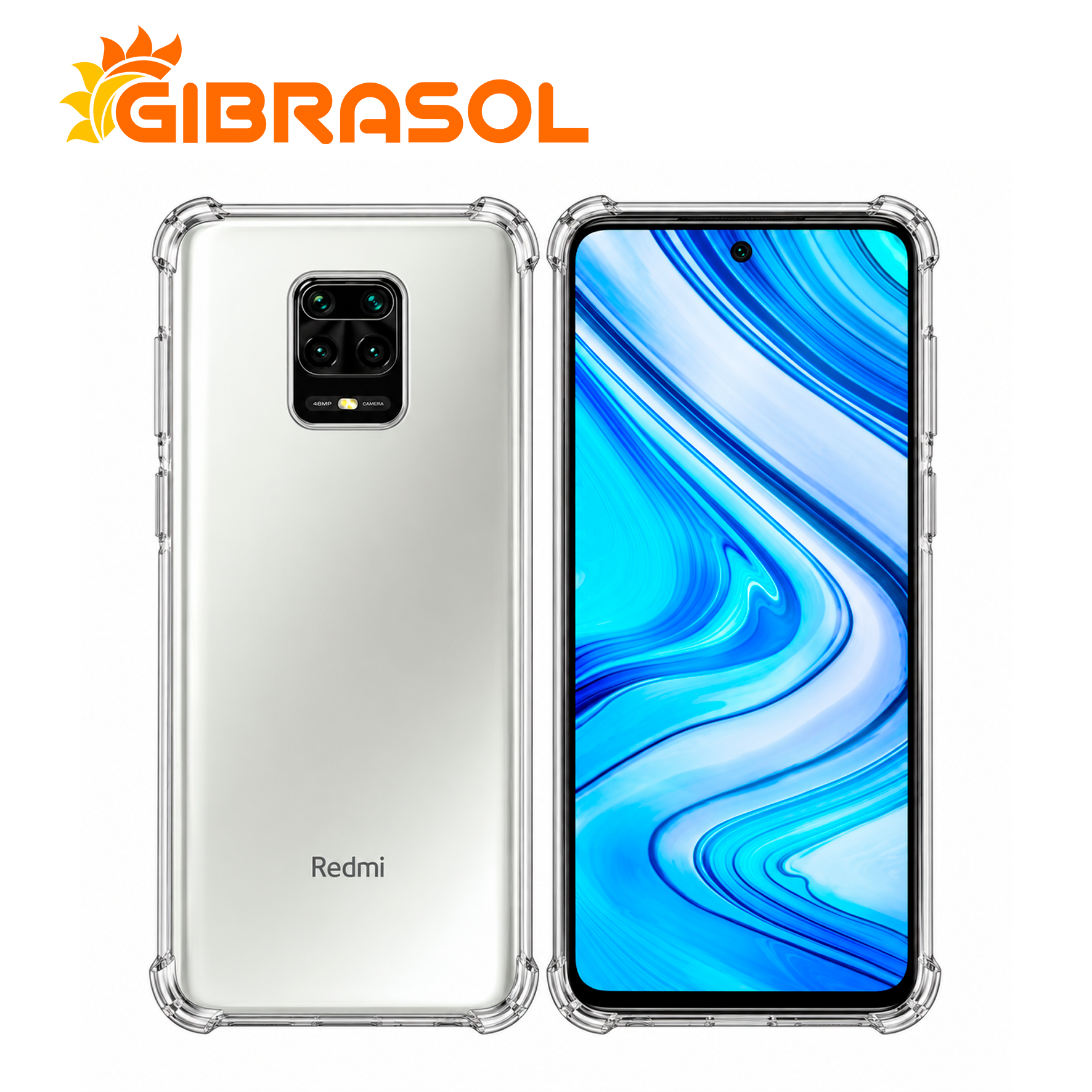 TR4142 REDMI NOTE 9S PRO 2 Estuche Transparente – Redmi Note 9S - Pro - Imagen 1