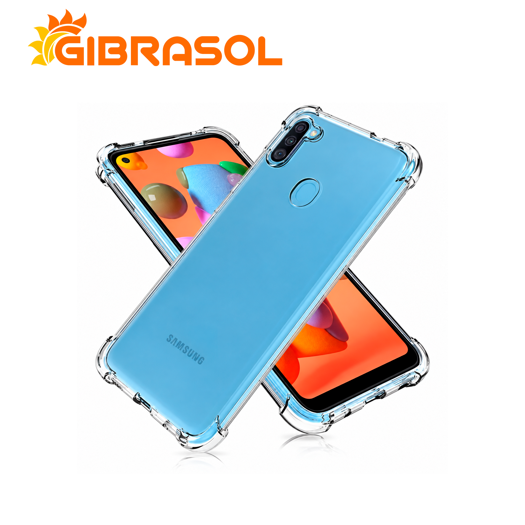 TR4150 SAMSUNG A11 4 Estuche Transparente – Samsung A11 - Imagen 1