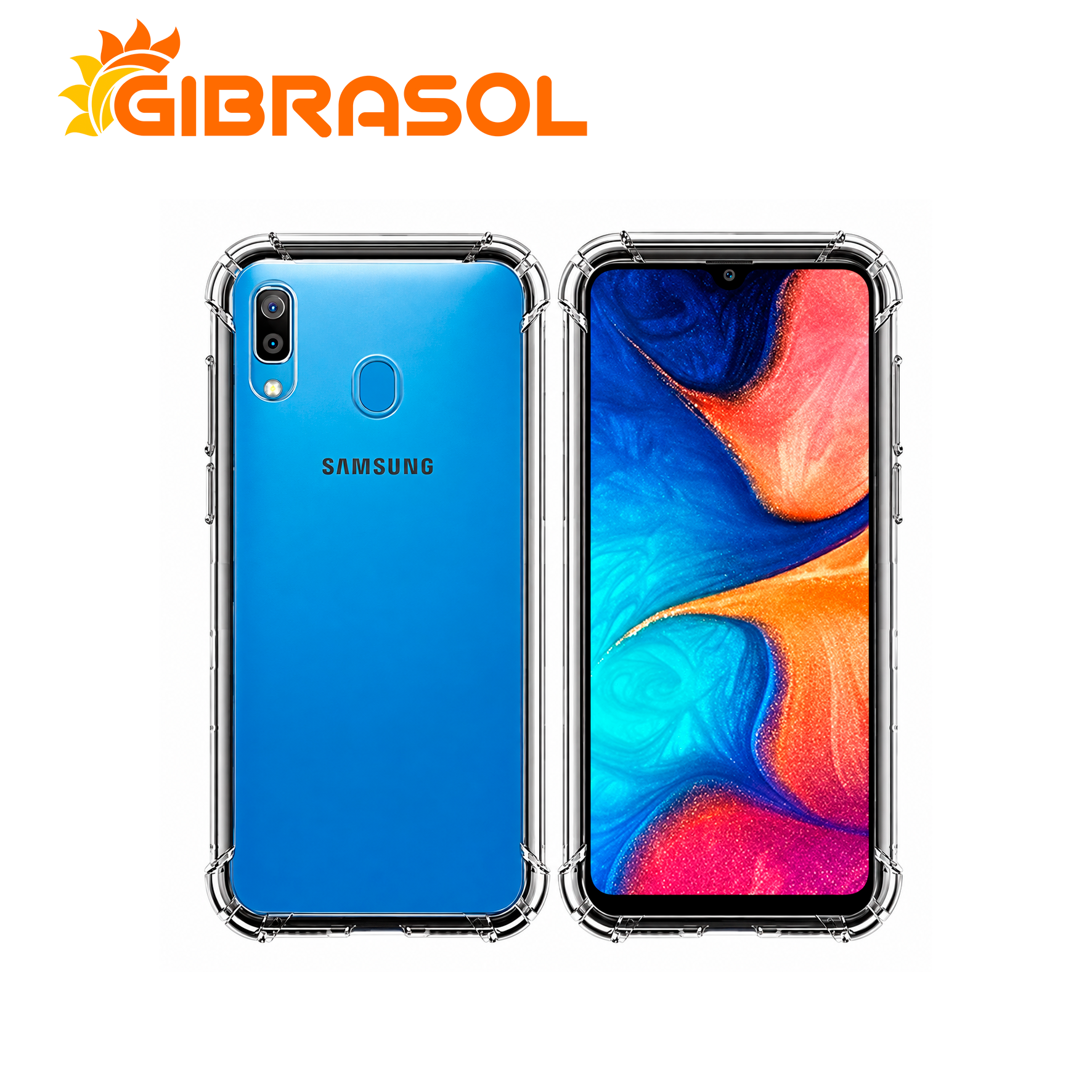 TR4153 SAMSUNG A20 A30 3 Estuche Transparente – Samsung A20 - A30 - Imagen 1