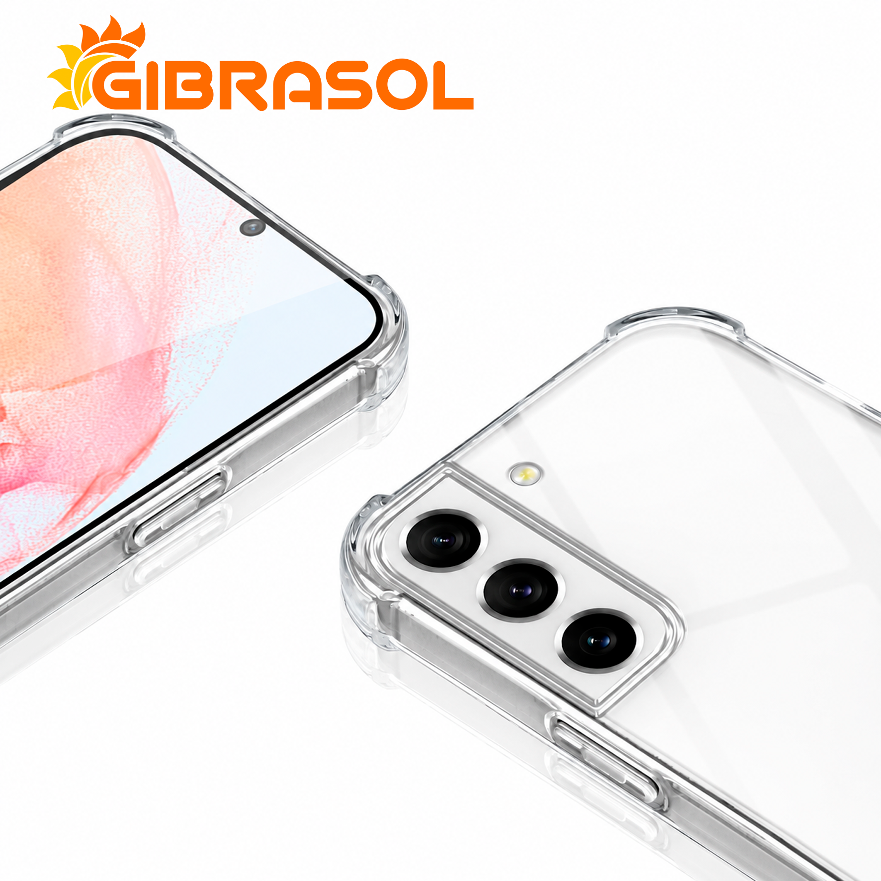 TR4191 SAMSUNG S21 2 Estuche Transparente – Samsung S21 - Imagen 1