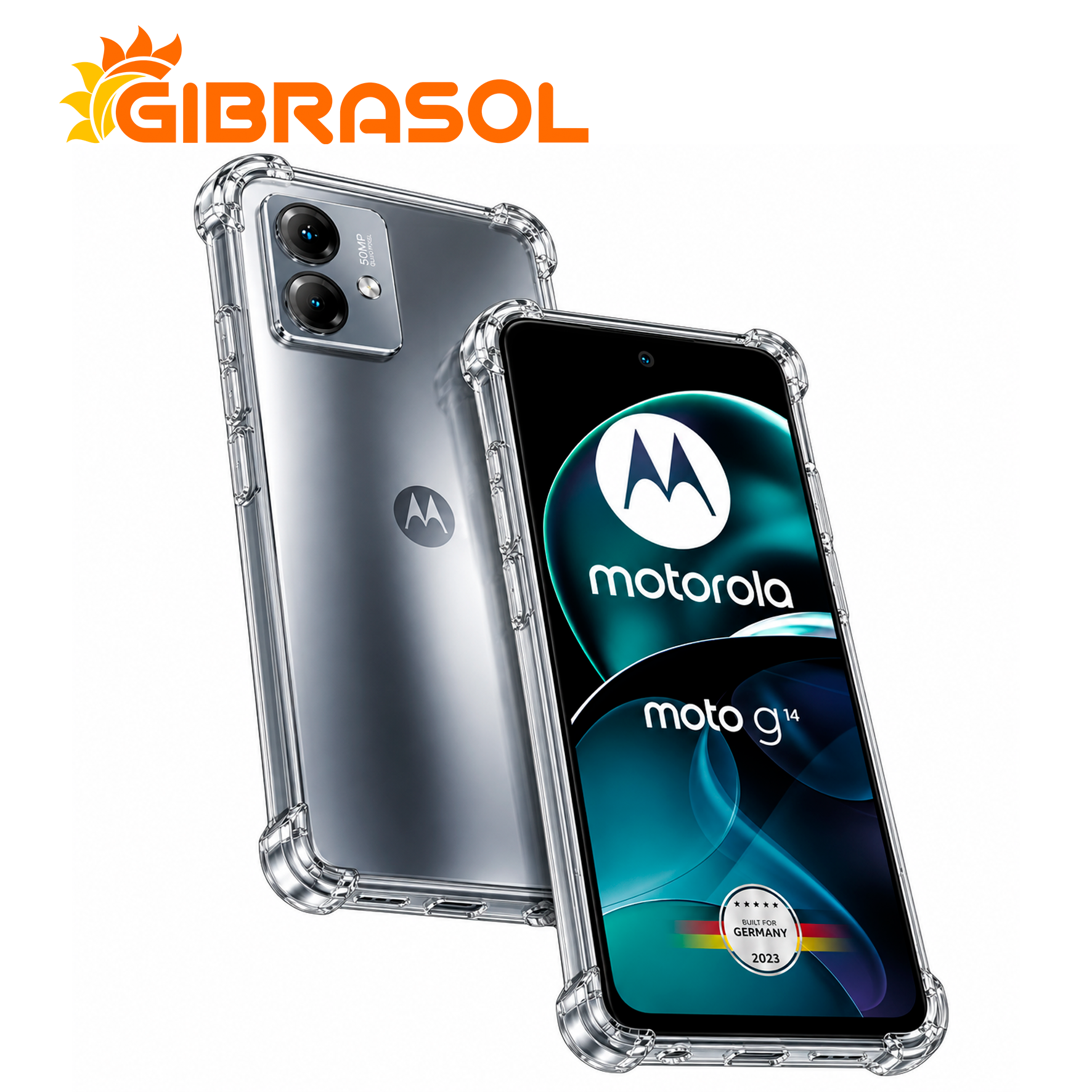 TR4299 MOTO G14 Estuche Transparente – Motorola G14 - Imagen 1