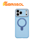 Estuche Ultra Premium con Sujetador Celeste – iPhone 18 Pro Max